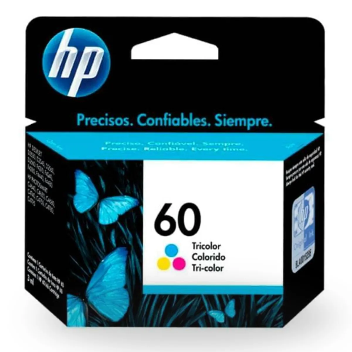 HP - Cartucho de Tinta HP 60 Tricolor Original