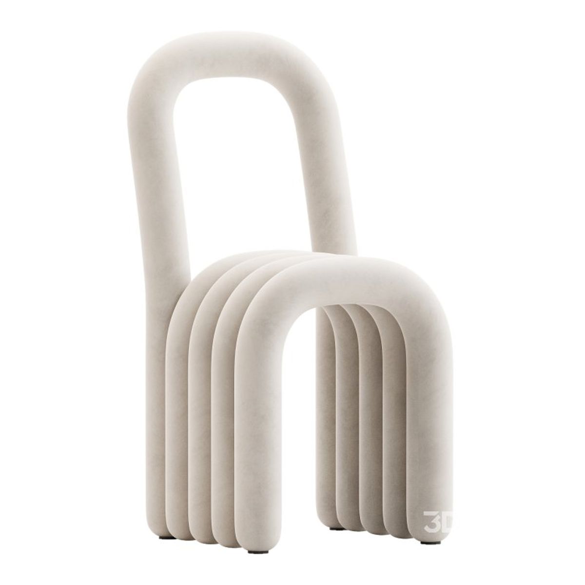 GENERICO - Juego de Comedor Borlänge 6 Sillas - Marrón y Beige