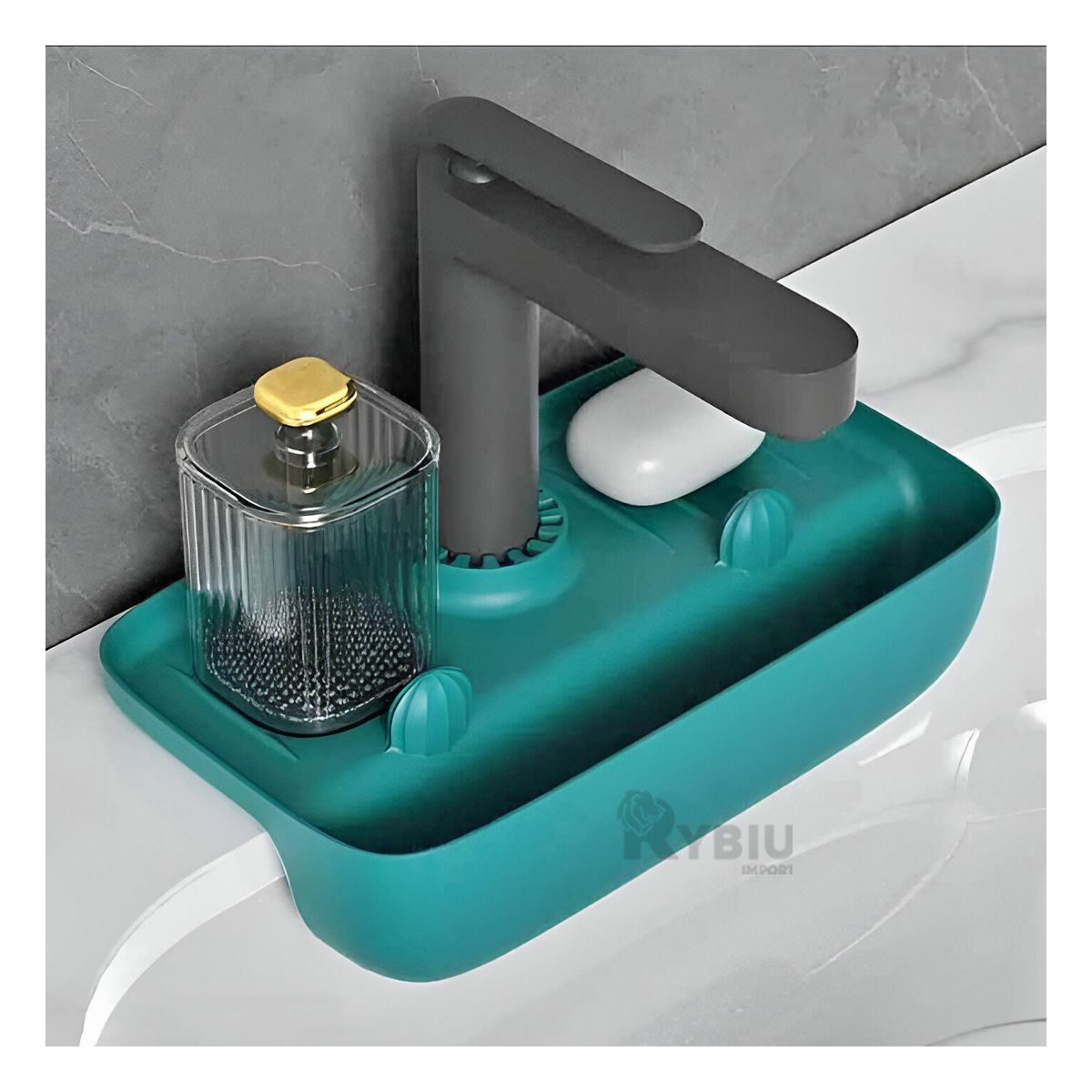 RYBIU IMPORT - Escurridor Versatil en Color Verde Y+Regalo Agendita