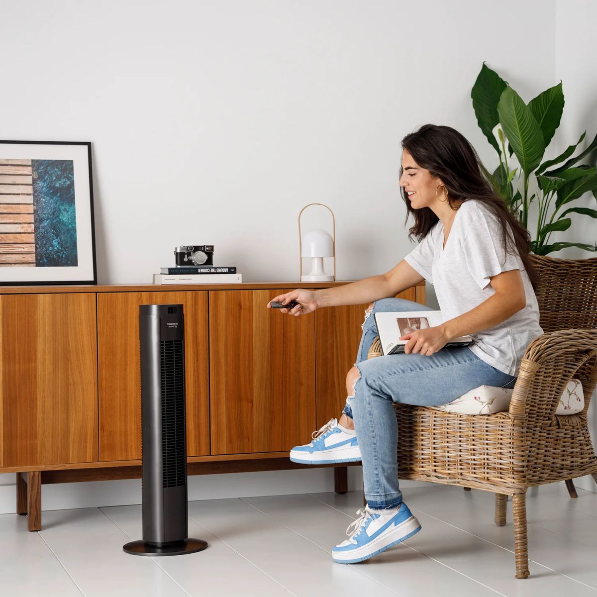 TAURUS - VENTILADOR DE TORRE BABEL RC DIGITAL TAURUS 50W