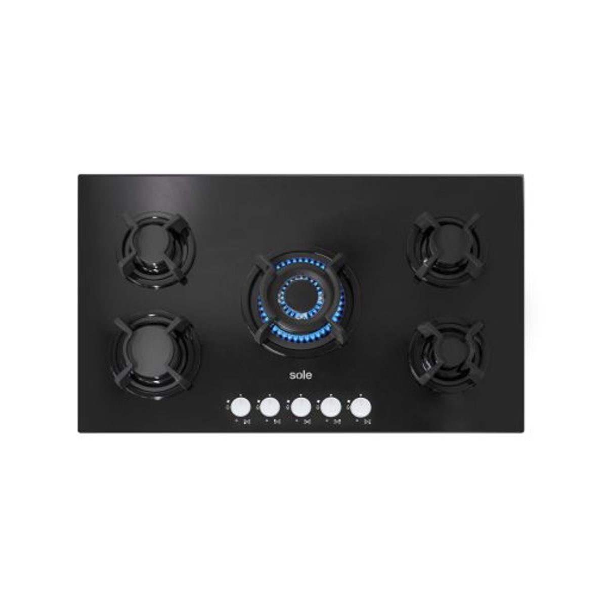 SOLE - Cocina Empotrable Sole 5 Hornillas 86 cm SOLCO033