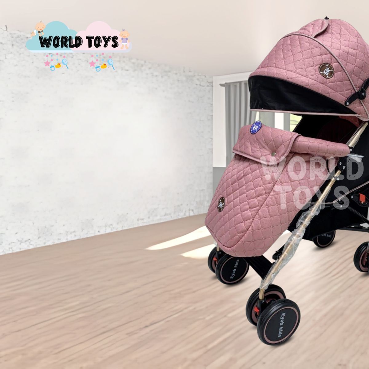 KIDS - Coche Bastón  «ISABEL PRO» Pink