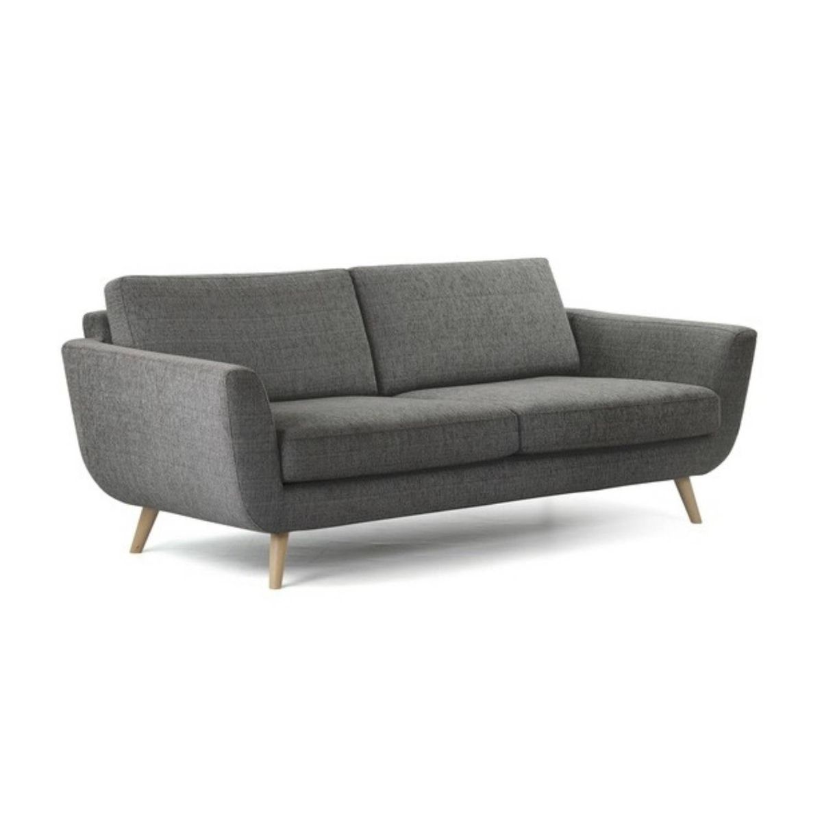 YOLODECORO - Sofá 2 Cuerpos Sun Gris