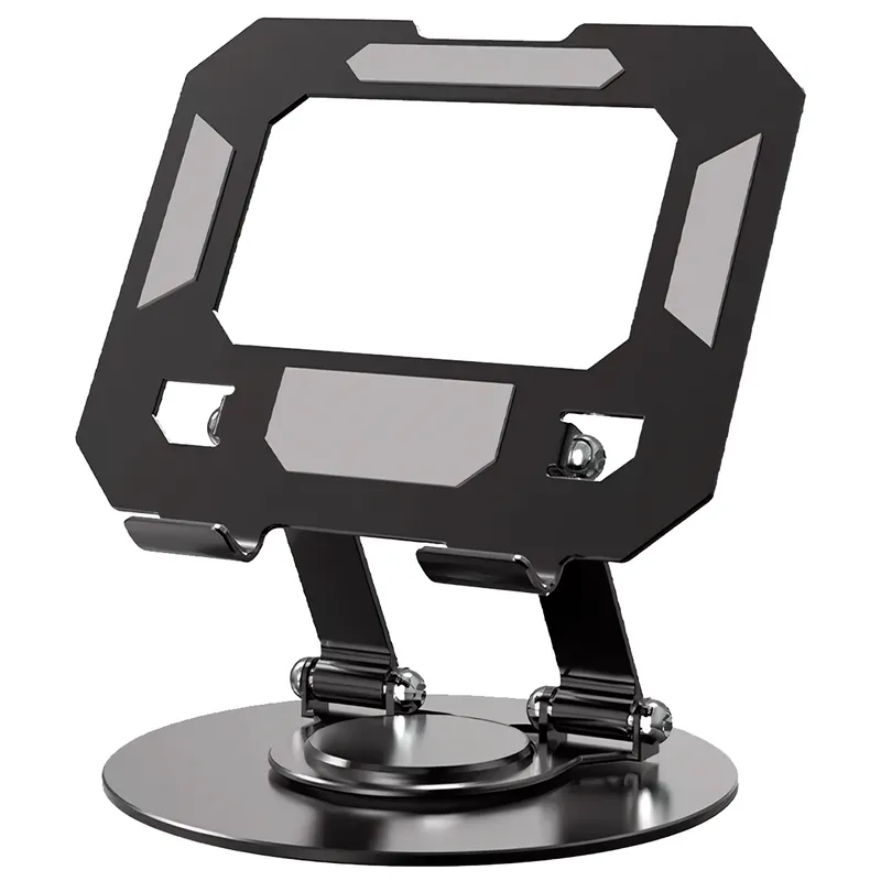 GENERICO - Soporte Para Tablet Celular Portátil Ajustable 360° Color Negro