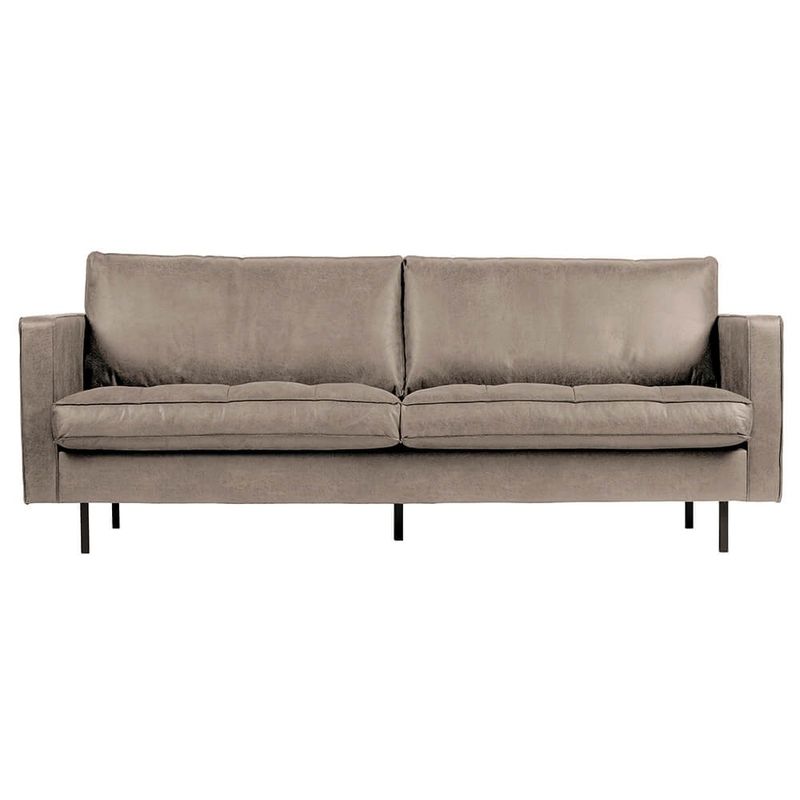 YOLODECORO - Sofá 3 Cuerpos Rodeo Clasicc Gris