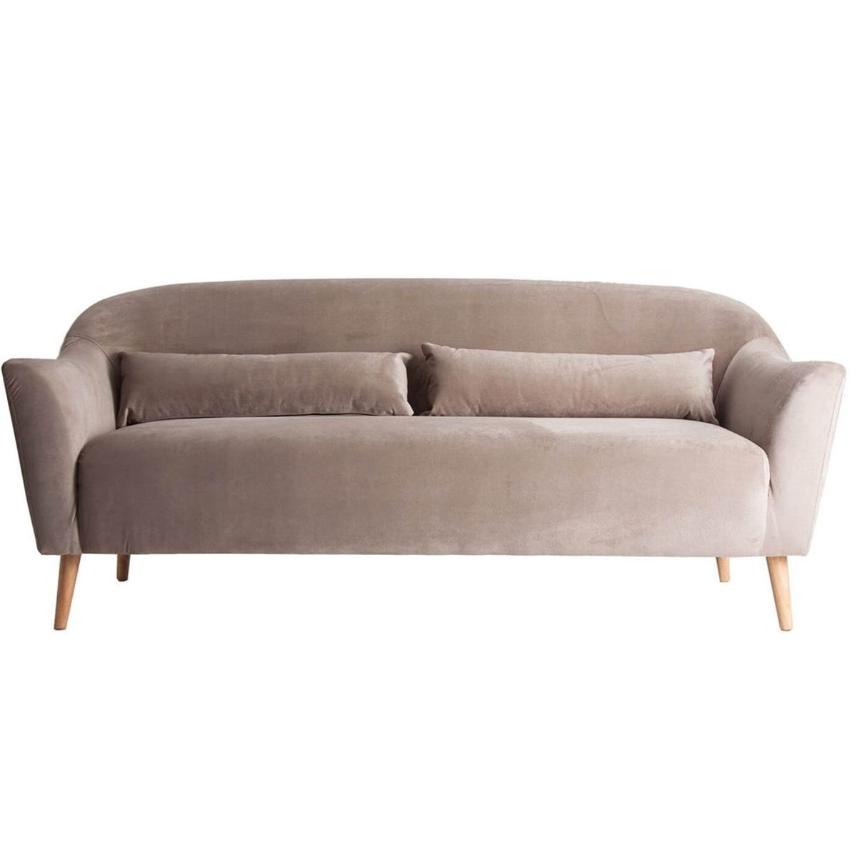 YOLODECORO - Sofá 3 Cuerpos Corse Topo