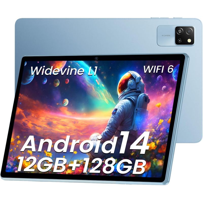 BLACKVIEW - Tablet Blackview Tab 60 11" 128GB 12GB ram 5100 mAh  Face ID  Android 14 color Azul