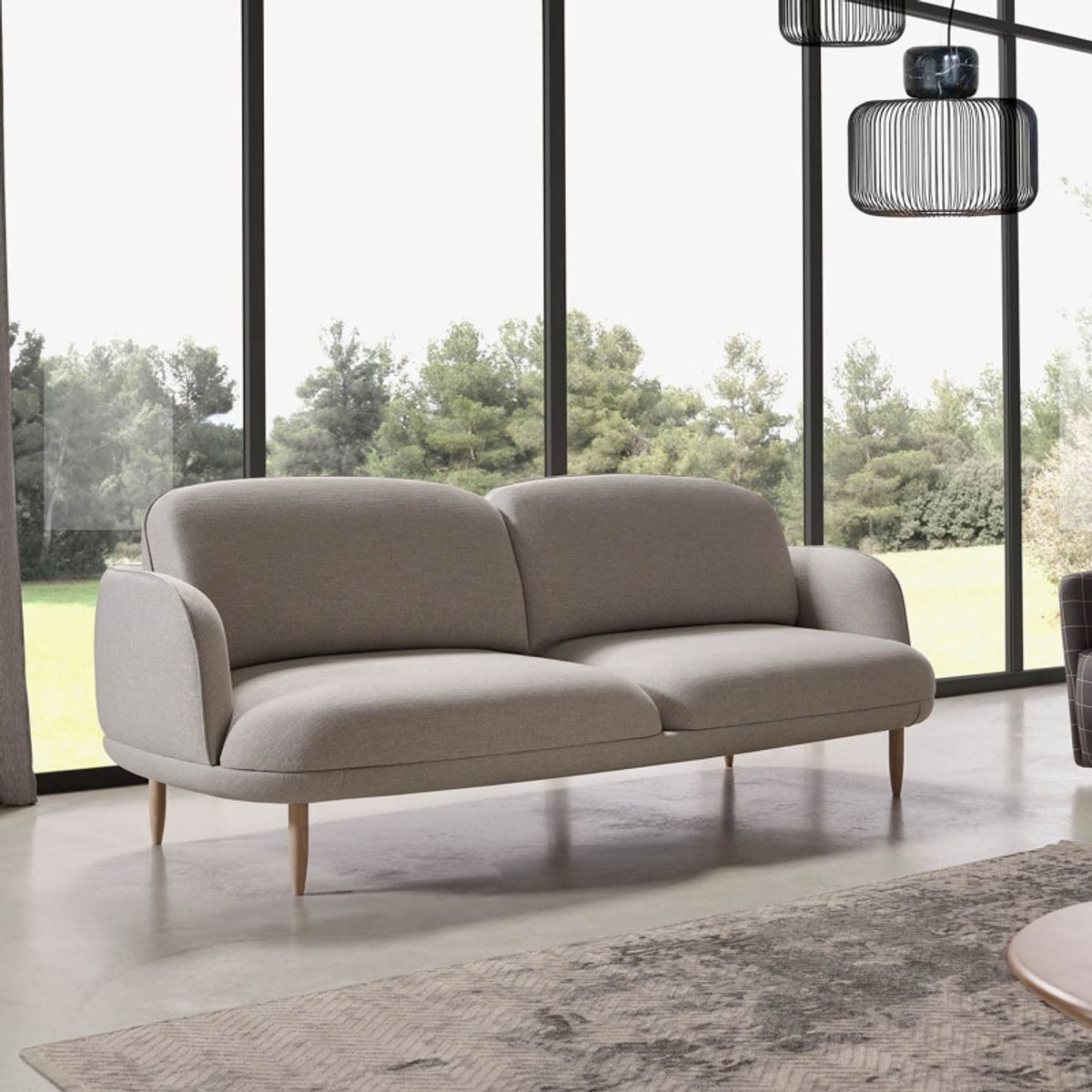 YOLODECORO - Sofá 2 Cuerpos Well Beige