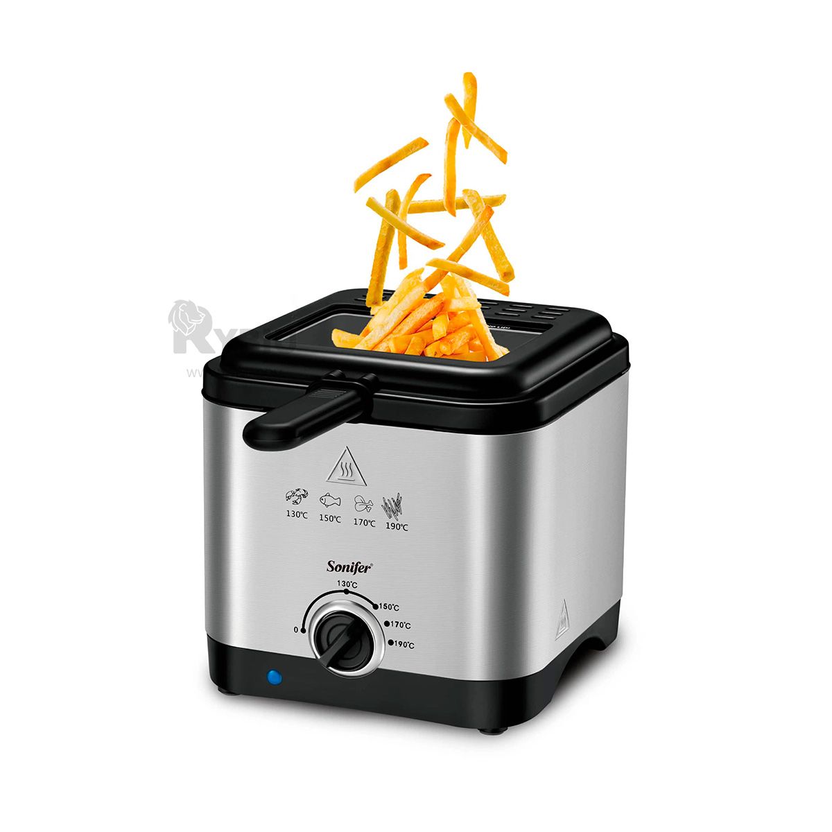 RYBIU IMPORT - Freidora Resistente con Gran Capacidad Y+Regalo Stickers