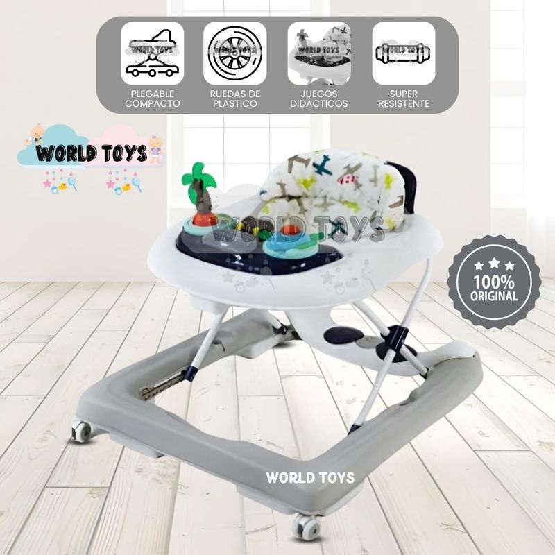 BABY - Andador Didáctico «MyWalkie» Edición Limitada Gris