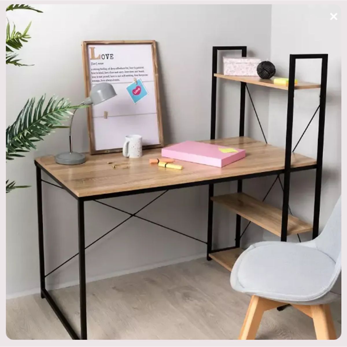 NACION MUEBLES - ESCRITORIO NACION MUEBLE GIAN COLOR BEIGE