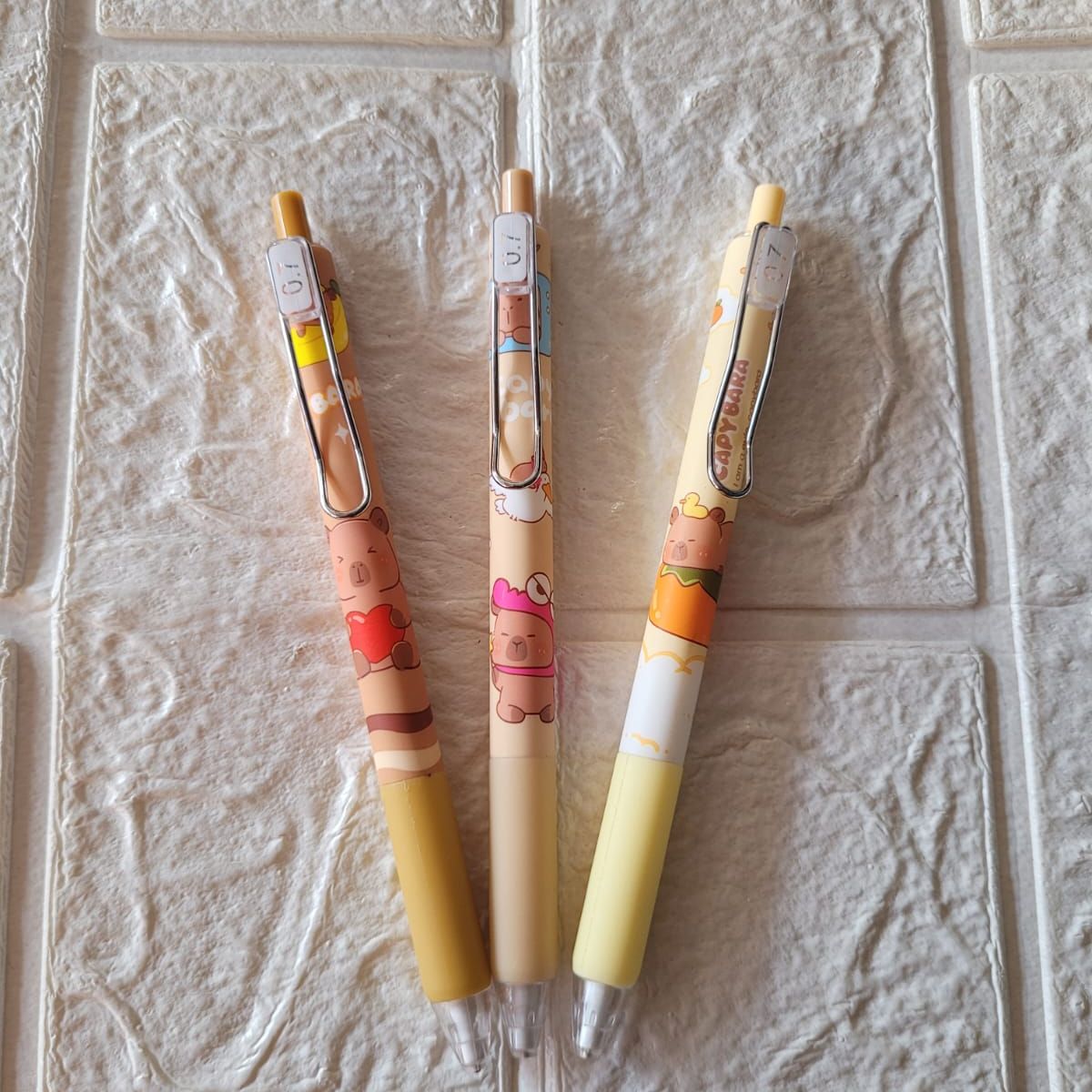 GENERICO - SET DE 3 PORTAMINA CAPIBARA