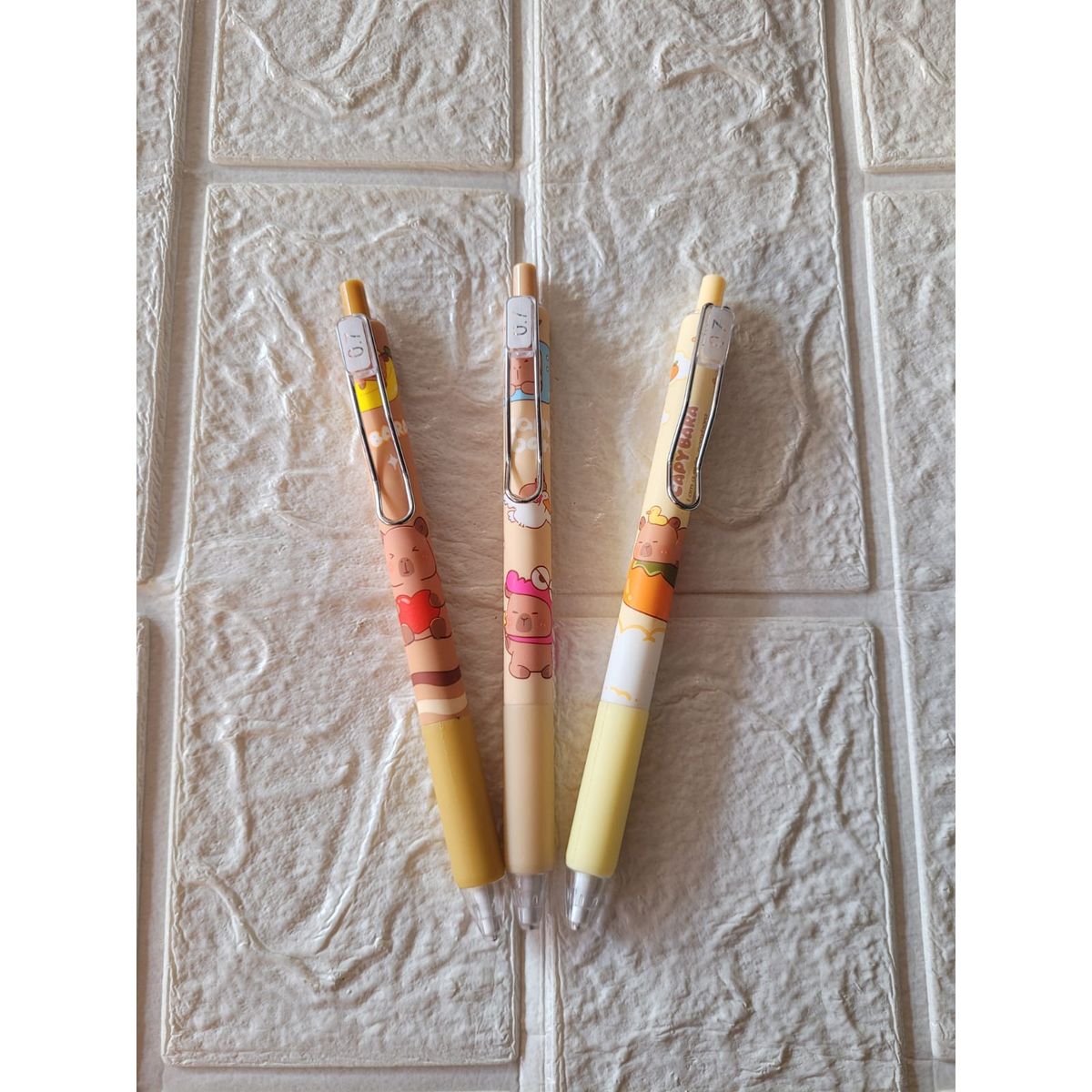 GENERICO - SET DE 3 PORTAMINA CAPIBARA