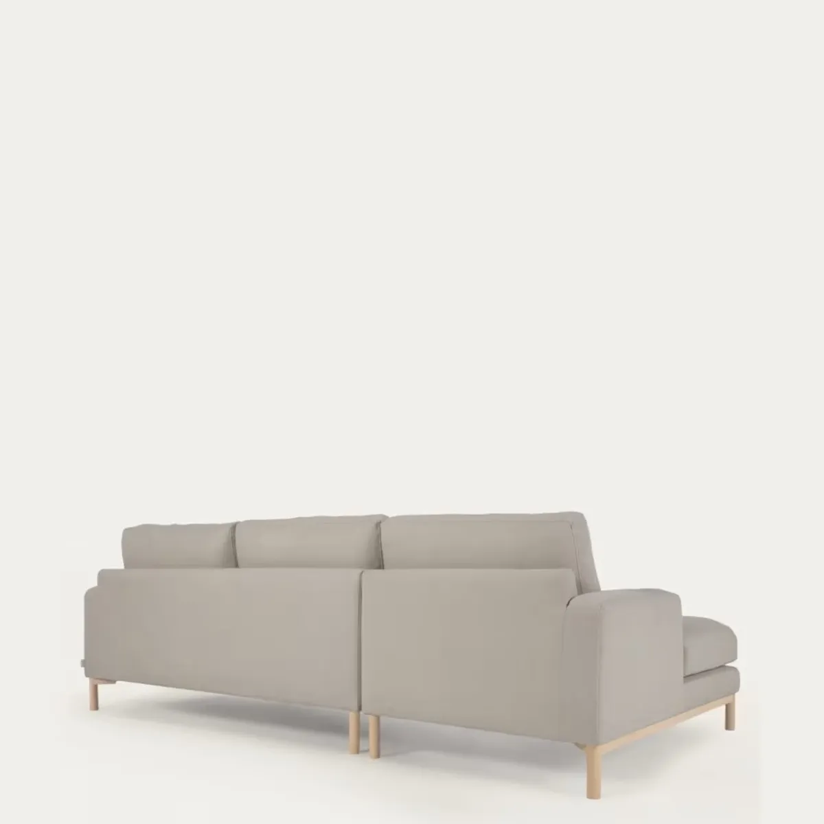 YOLODECORO - Seccional con Chaise Longue a la Izquierda Mihaela Gris