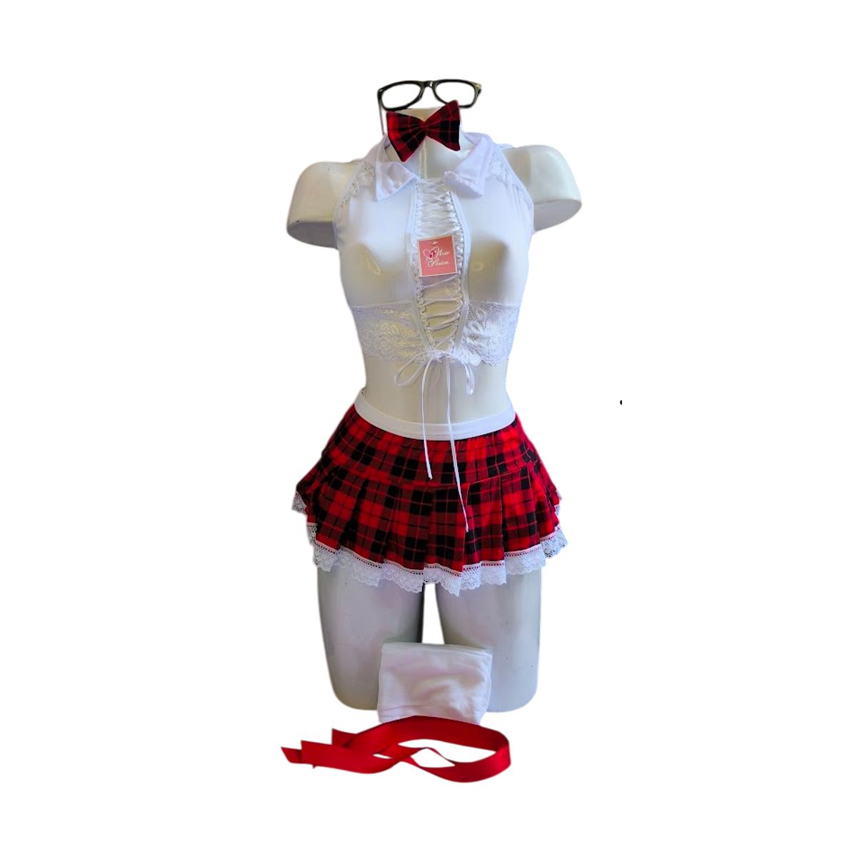 GENERICO - DISFRAZ COLEGIALA LENCERIA SEXY