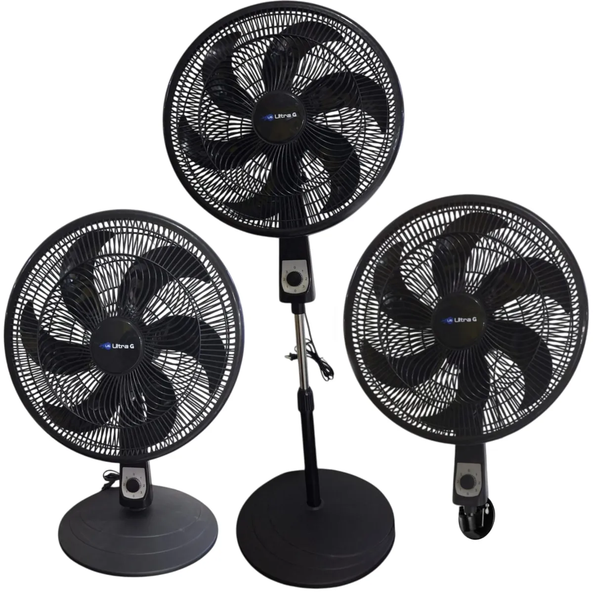 UG ULTRA G - Ventilador 3 en 1 Silencioso de 18"pulgadas NEGRO