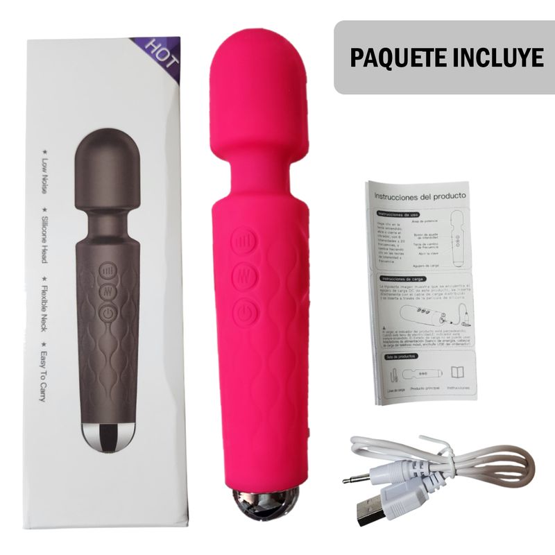GENERICO - Vibrador estimulador de clítoris 20 modos y 8 velocidades con relieve