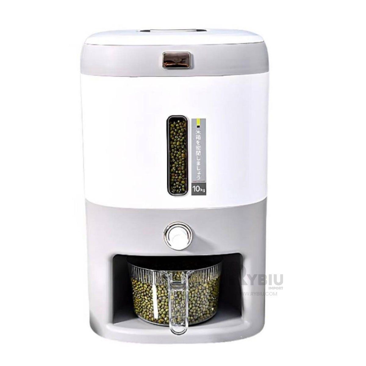 GENERICO - Barril Dosificador 10 kg en Tono Plomo Y+Regalo Agendita