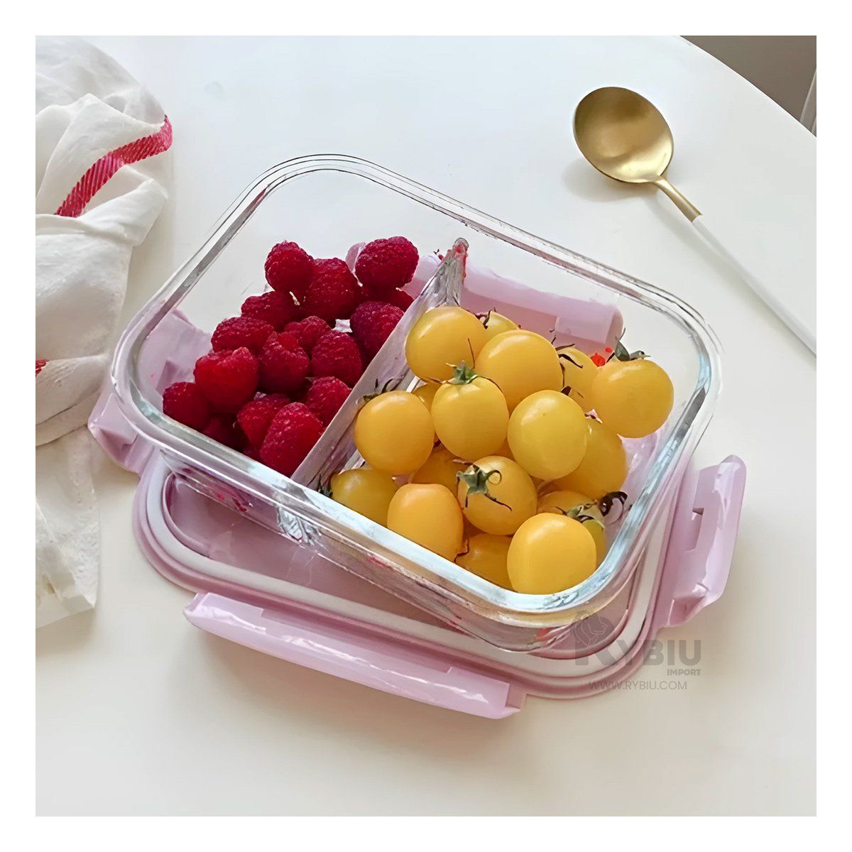 GENERICO - Taper Estilizado de Duo de Tapa de Rosado Y+Regalo Agendita