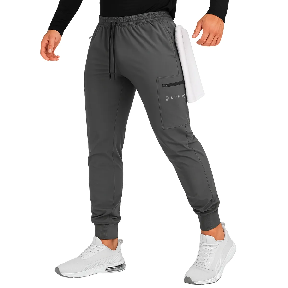 ALPHA FIT - Jogger Deportivo Hombre - Pantalon Joggers - Buzo Ropa Gym - Alphafit