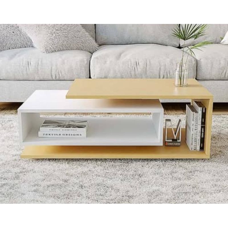 NACION MUEBLES - MESA DE CENTRO NACION MUEBLES RAMON COLOR BEIGE