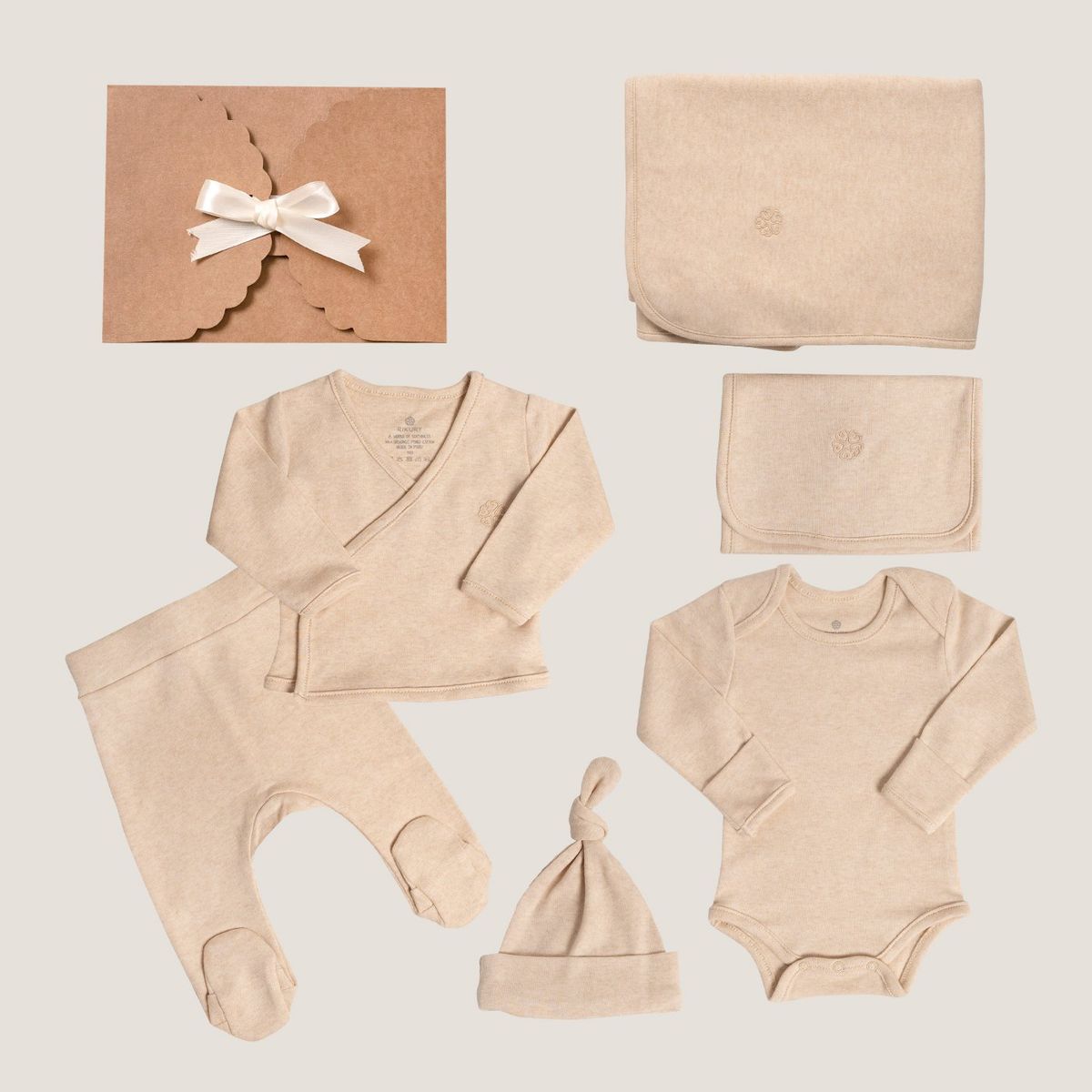 RIKURIY - AJUAR ORGÁNICO CARAMEL RIKURY