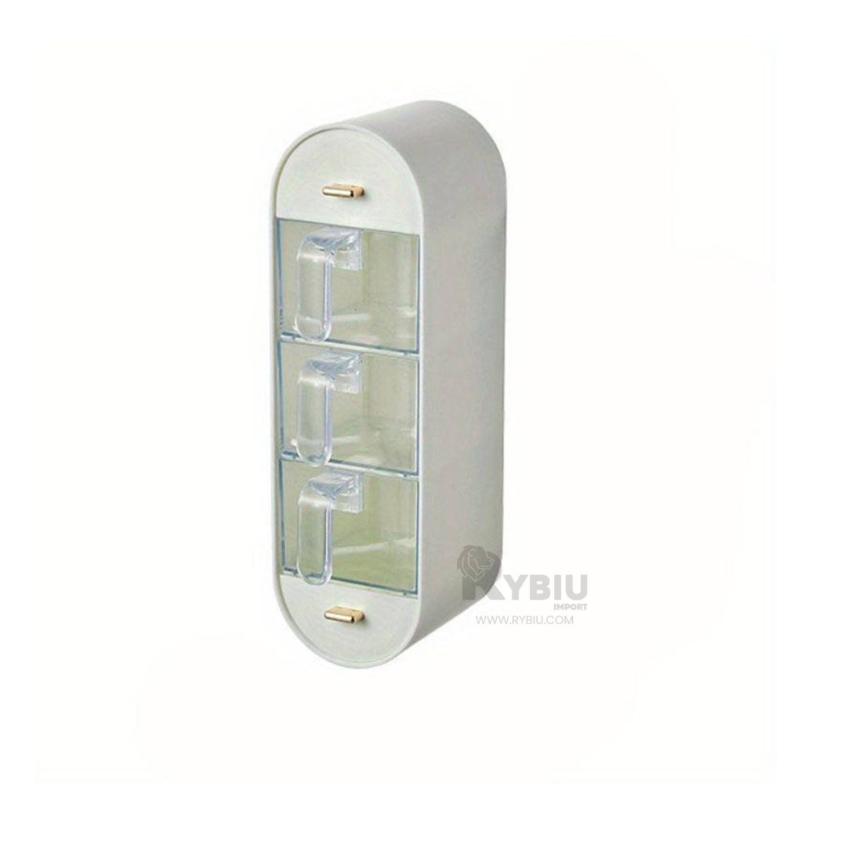 GENERICO - Dispensador Compacto para Cocina Blanco Y+Regalo Stickers