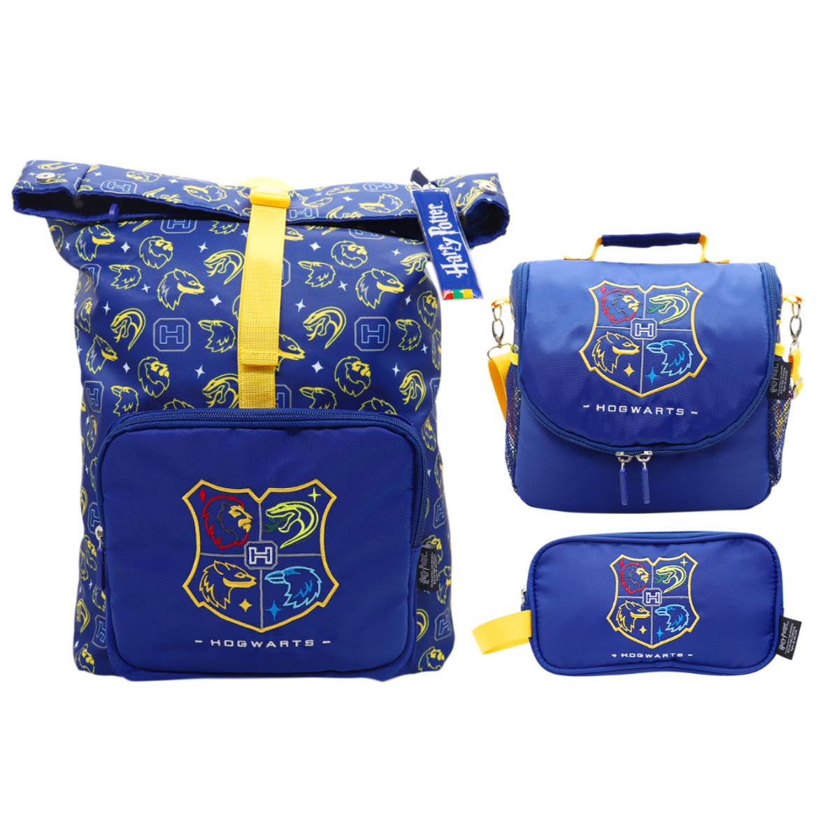 CHILDRENS CLUB - Pack Escolar Mochila Oficio Premium Harry Potter Azul