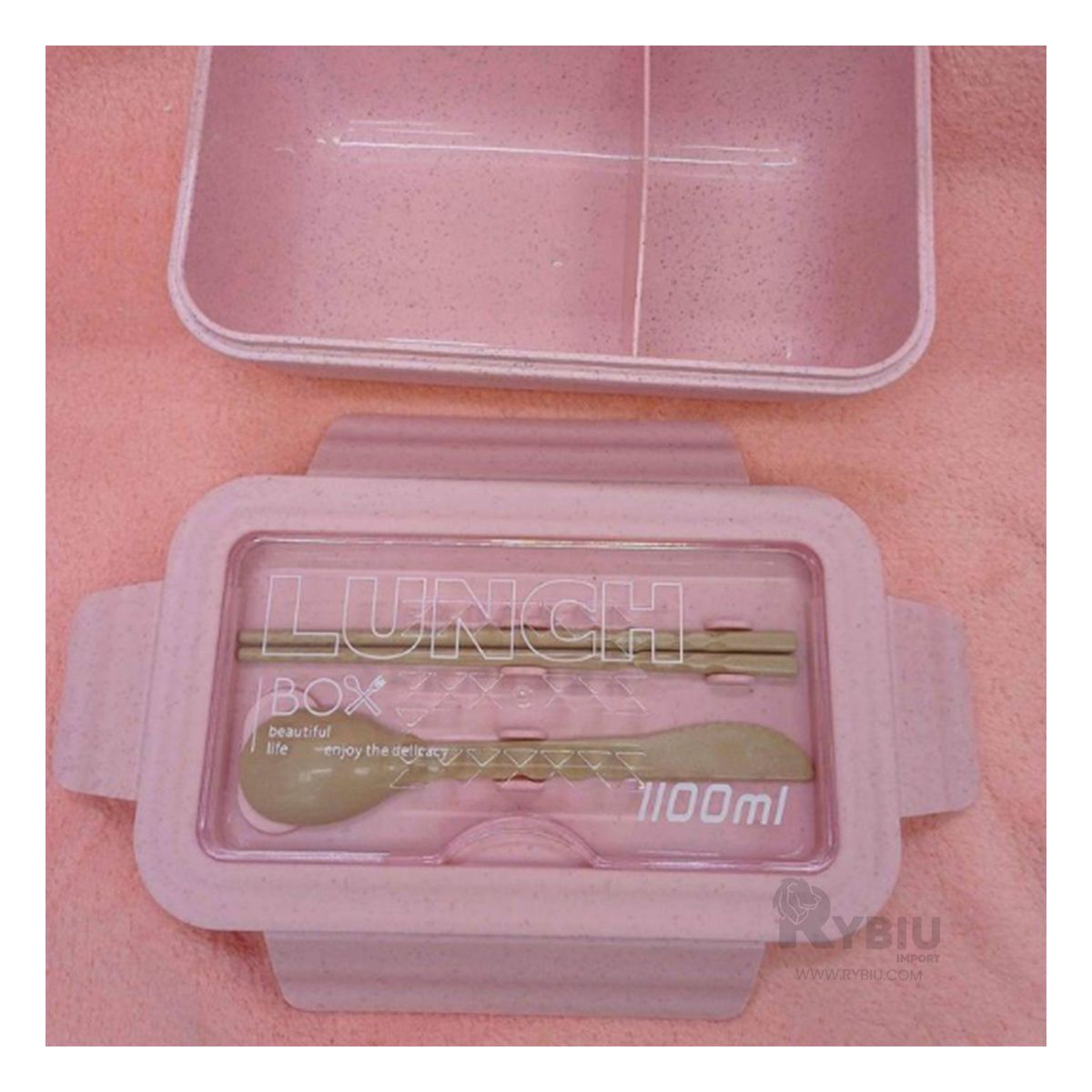 GENERICO - Recipiente Dinamico para Comida Rosado Y+Gift MiniAgenda