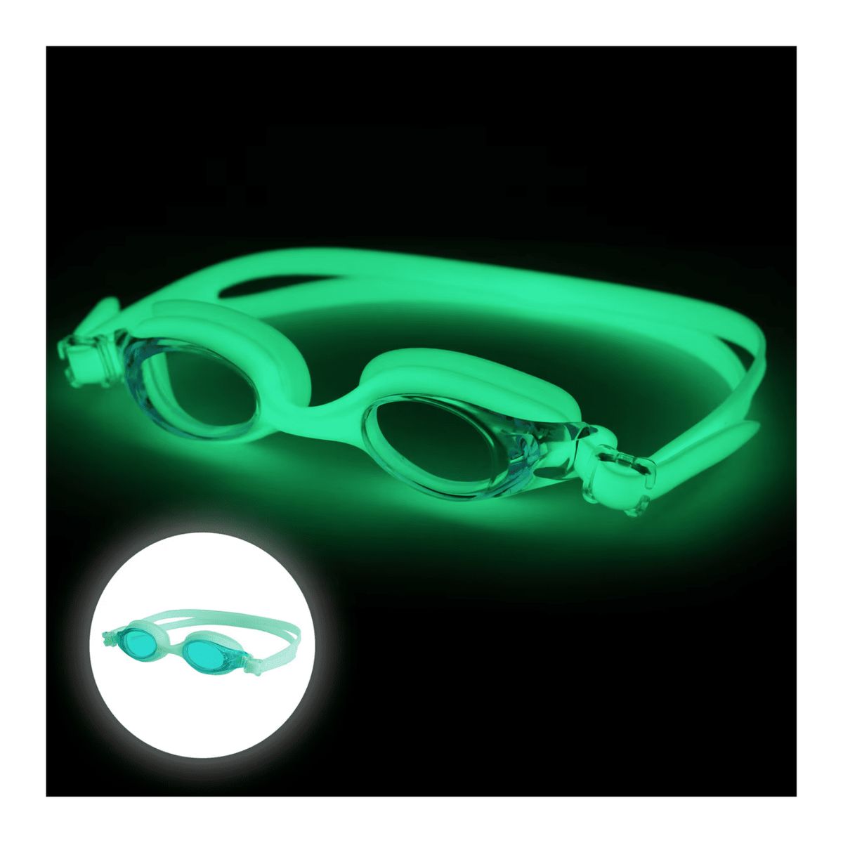 FINIS - Lentes para Natacion Finis Flowglow Junior Green