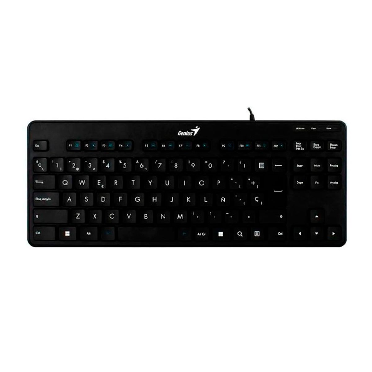 GENIUS - TECLADO GENIUS TKL LUXEMATE 110 NEGRO PN31300012401