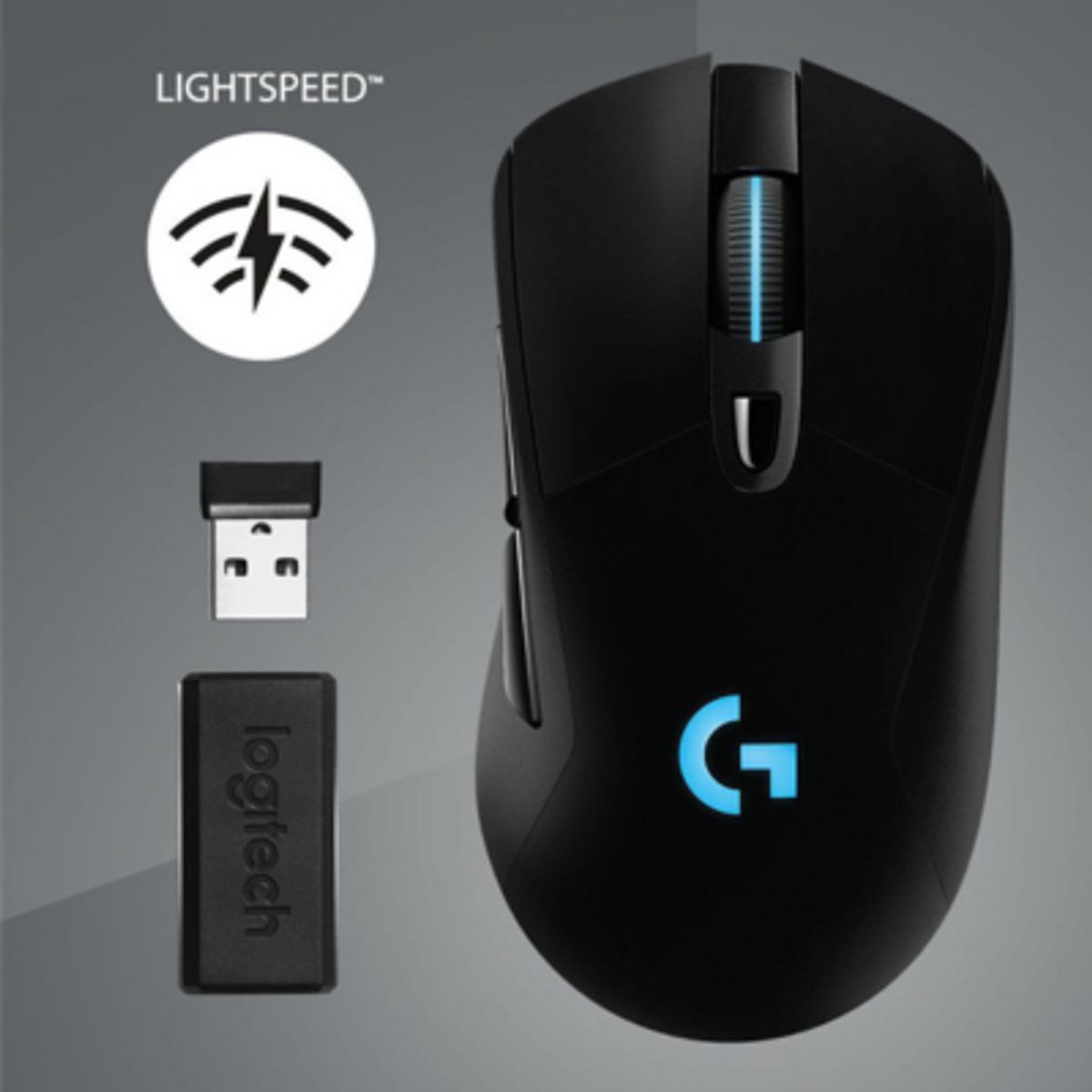 LOGITECH - MOUSE GAMING LOGITECH G703 LIGHTSPEED WIRELESS BLACK