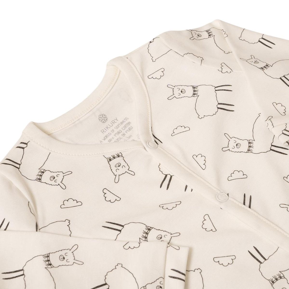 RIKURIY - Enterizo llamita gris Rikury