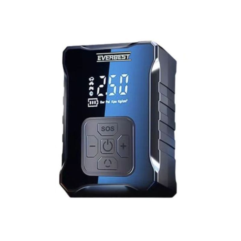 EVERBEST - Inflador Portátil EVERBEST con Pantalla LCD de Multiusos