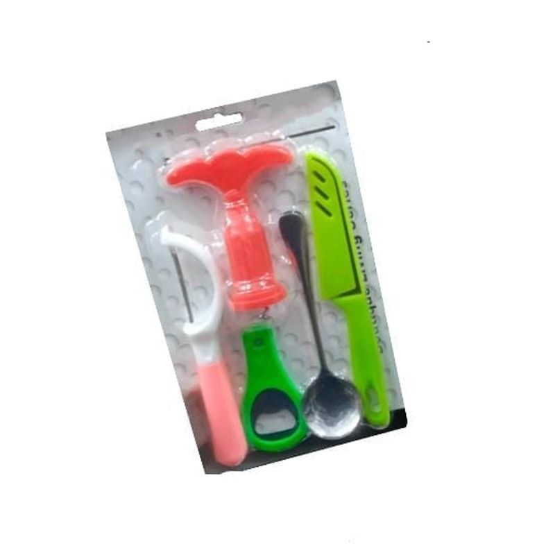 GENERICO - Set de utensilios para mini chef cocina