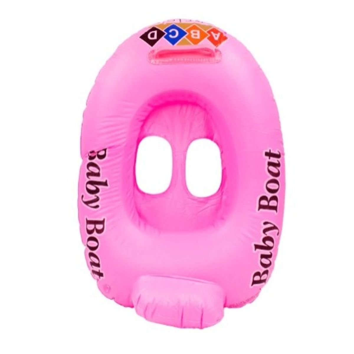 GENERICO - Barco flotador inflable para niños Rosa