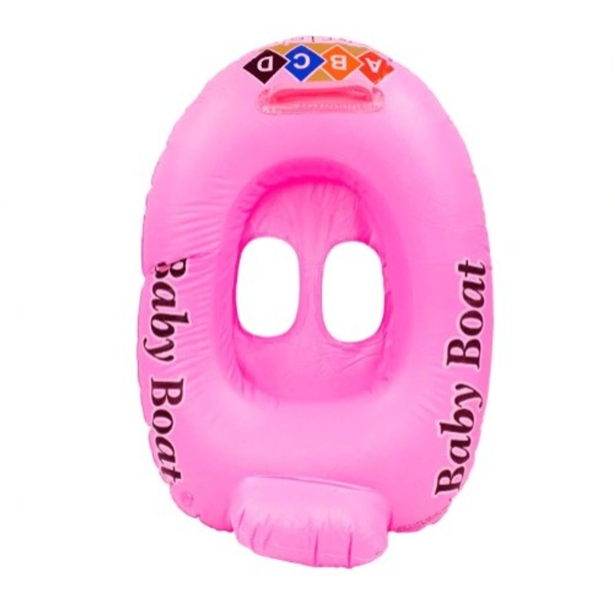 GENERICO - Barco flotador inflable para niños Rosa
