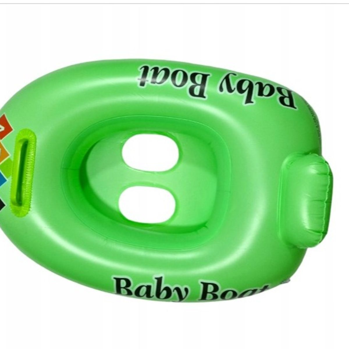 GENERICO - Barco flotador inflable para niños Verde