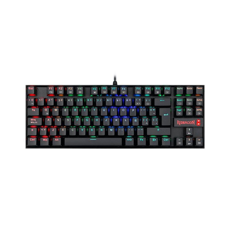 REDRAGON - Redragon Kumara K552 RGB Red Switch Teclado Mecánico - Negro