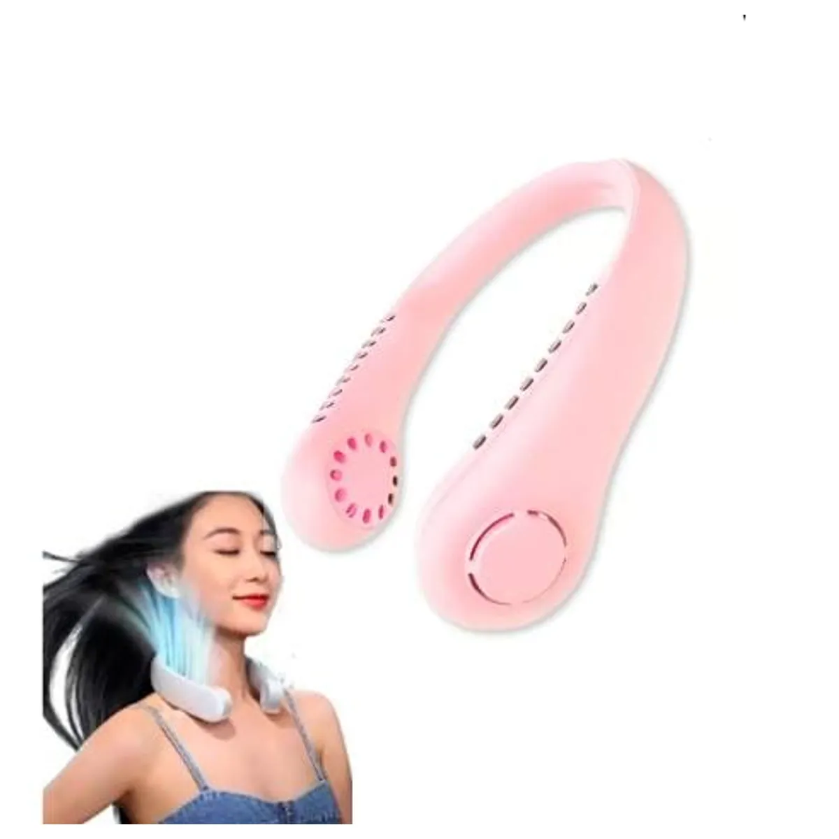 GENERICO - ventilador de cuello colgante USB