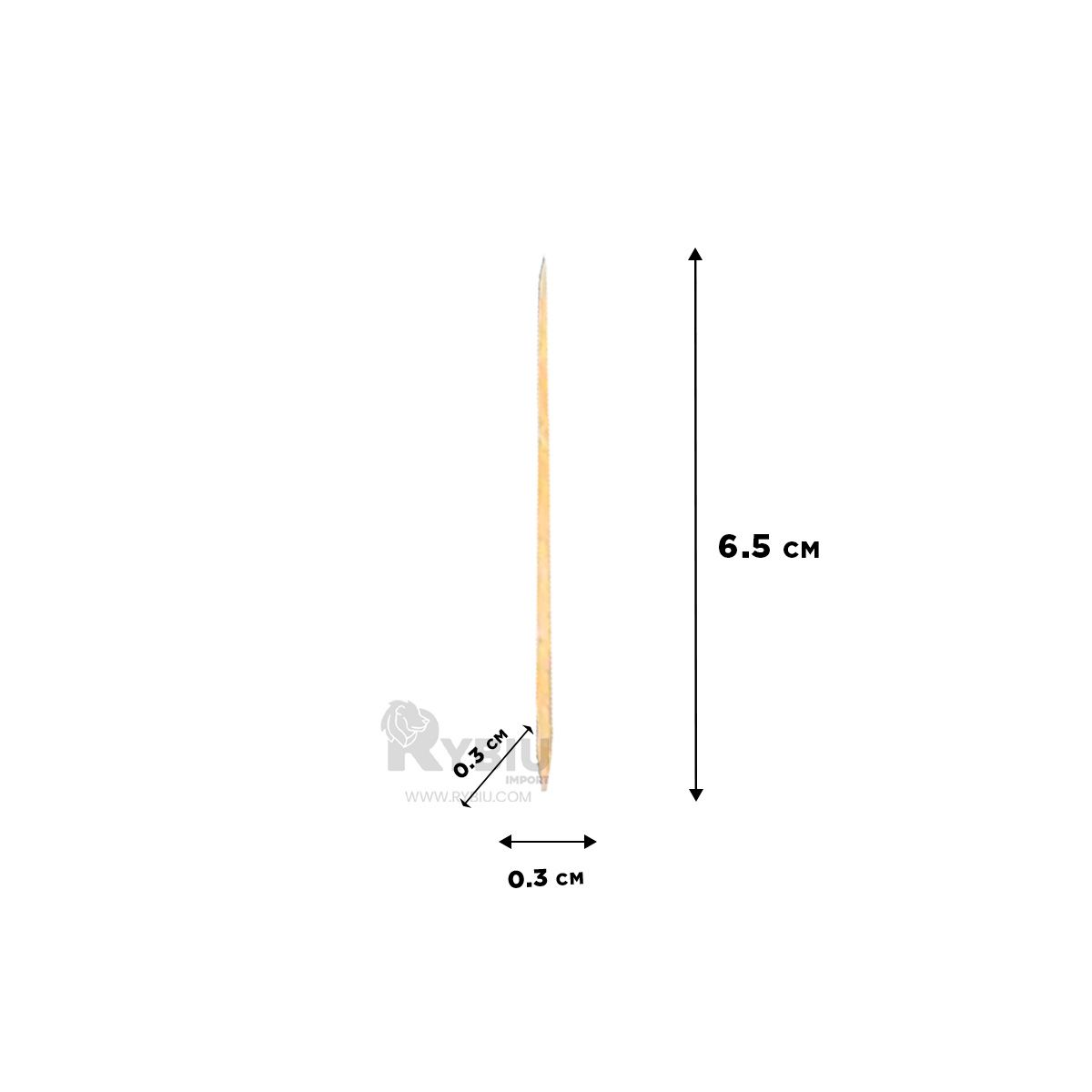 GENERICO - Par de Porta Mondadientes Blanco Y+Banderitas Adhesivas