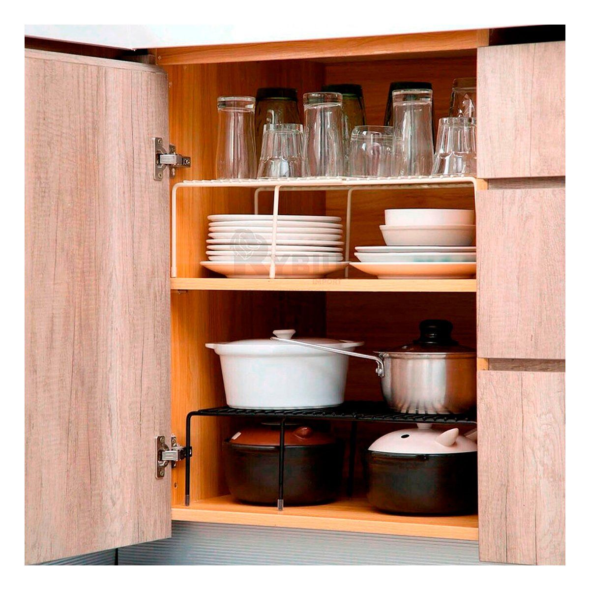 GENERICO - Separador Moderno Tipo Cajon Mesero Blanco Y+Regalo Stickers