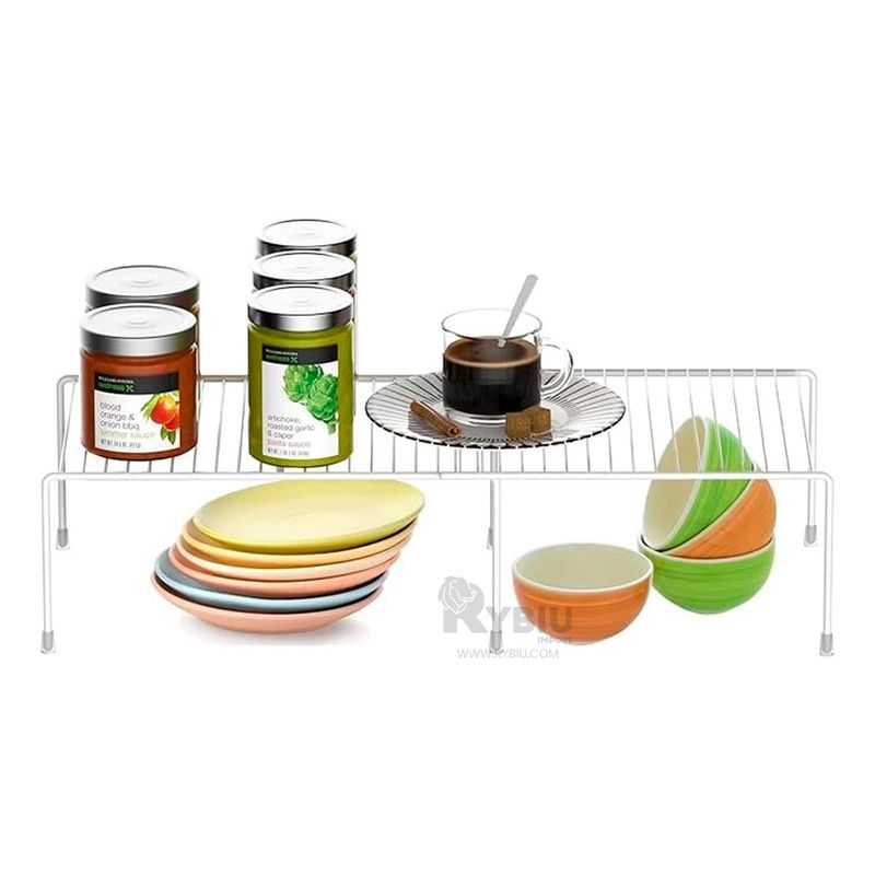 GENERICO - Rejilla Estilizado 6 Pilares en Color Blanco Y+Gift Stickers