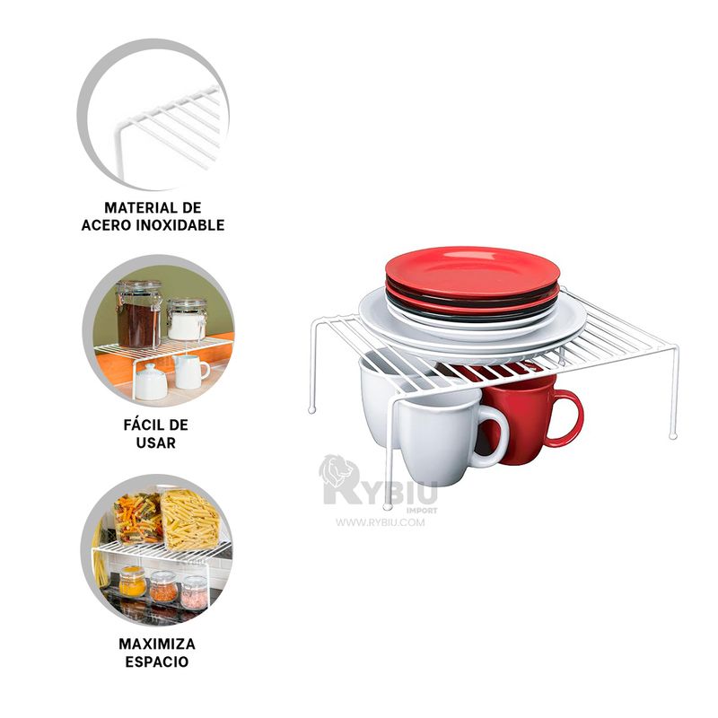 GENERICO - Rejilla Rejado y Sofisticado en Blanco 4P Y+Regalo Agendita