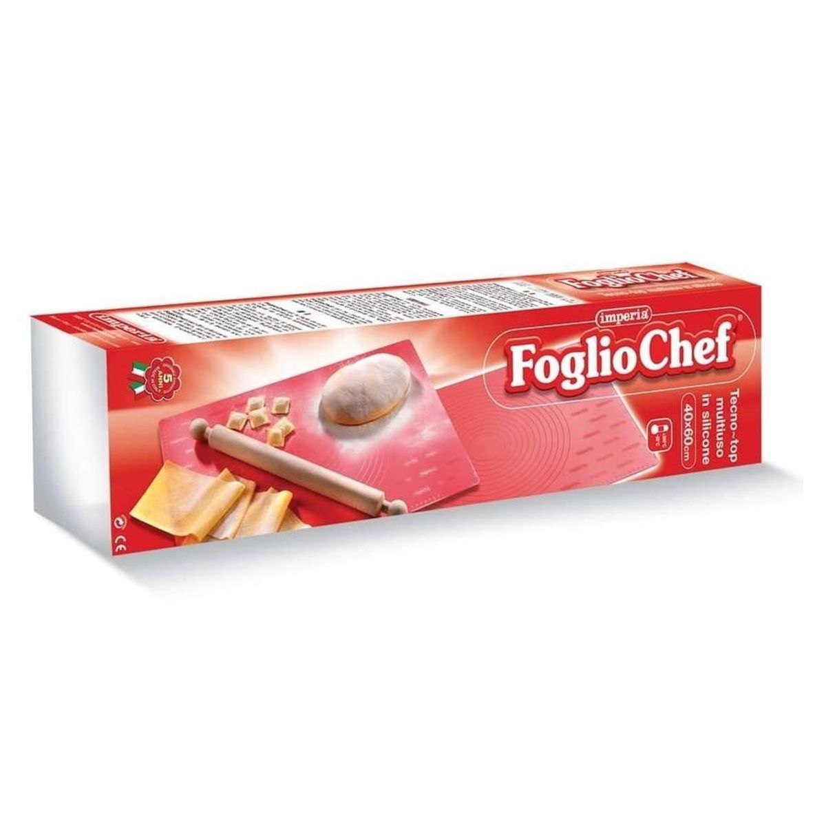 IMPERIA - IMPERIA Tapete de silicona mas rodillo FOGLIOCHEF