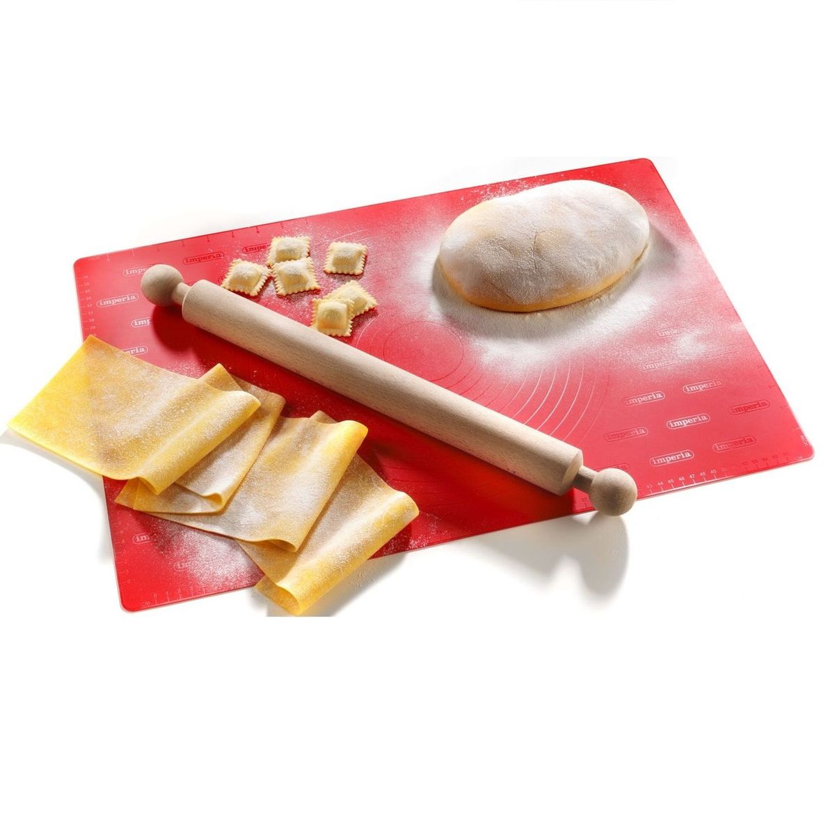 IMPERIA - IMPERIA Tapete de silicona mas rodillo FOGLIOCHEF