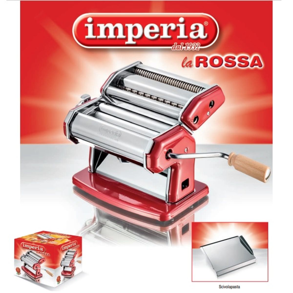 IMPERIA - IMPERIA Maquina de pasta La Rossa