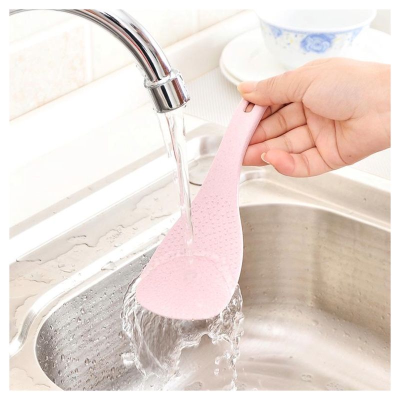 TODO FIT - PACK CUCHARA ARROCERA Y CUCHARON ROSADO