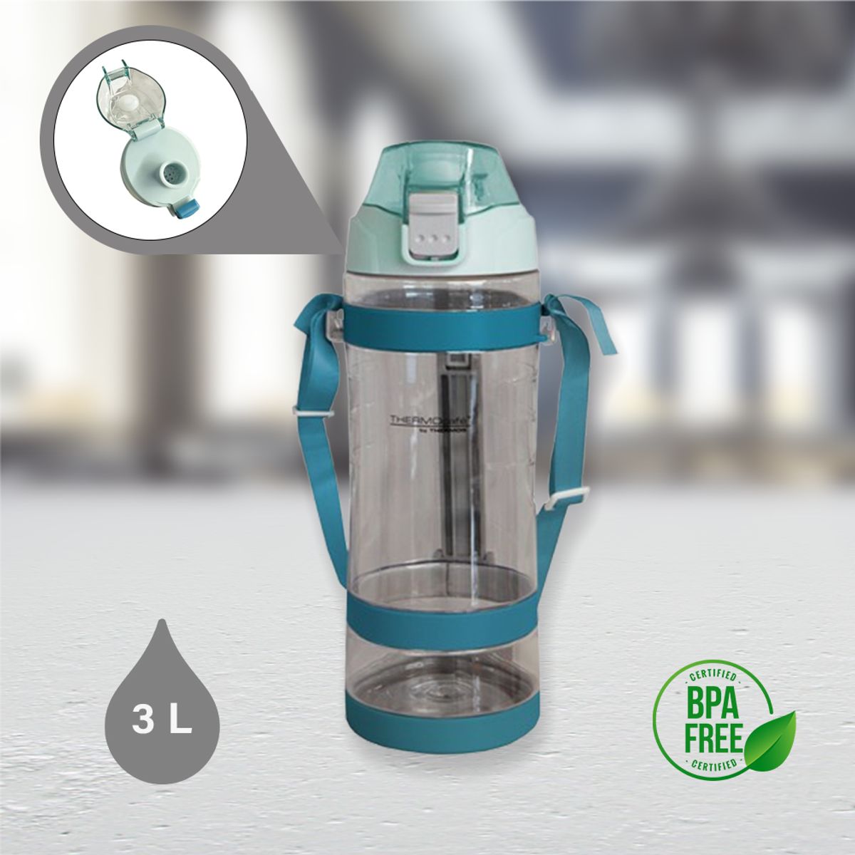 THERMOS - Thermos Hidratante Botella Deportiva 3L