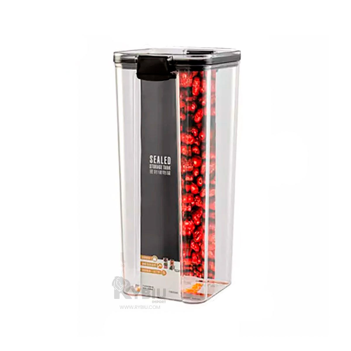 RYBIU IMPORT - Envase para Mesa de 24x9 cm Y+Regalo Ligas para Peinar